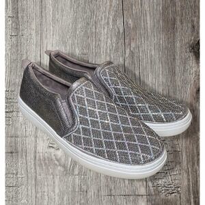 Skechers Street LA Goldie Diamond Darling Slip On Shoes Womens Size 11
